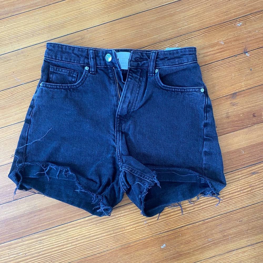 Black Denim H&M Shorts